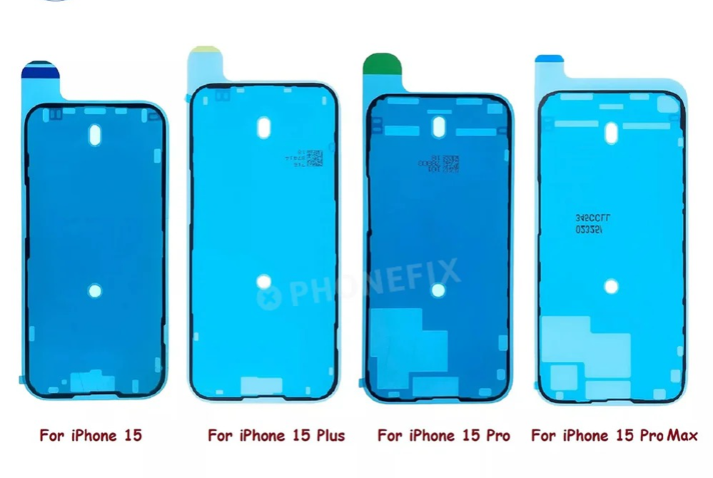 Waterproof Adhesive Sticker Sealant Screen To Housing iPhone 15 Pro