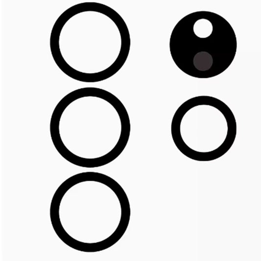 Replacement Back Camera Lens For Samsung Galaxy S25 Ultra Black