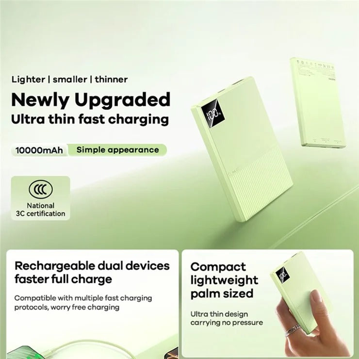 REMAX 22.5W Ultra-thin fast charging power bank 10000mAh FP-8