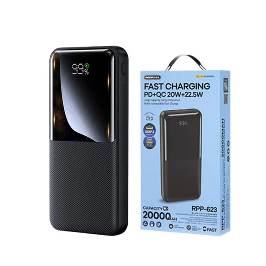 REMAX Cynlle Series PD 20W+QC 22.5W Fast Charging Power Bank 20000mAh RPP-623