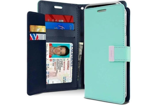 Mercury Rich Diary Wallet Case For iPhone 13