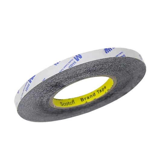 8mm*100M Double Sided Adhesive Sticky Tape Black