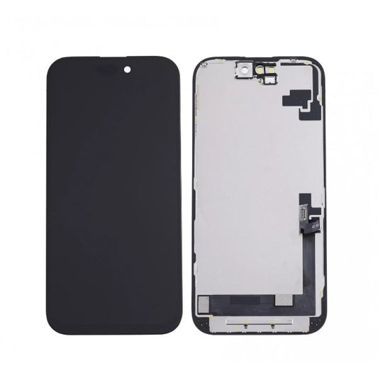 Replacement Lcd Screen For iPhone 16 Black Soft Oled