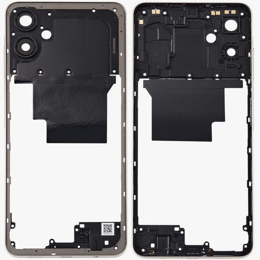 Replacement Mid Housing Frame For Samsung Galaxy A06 4G Black