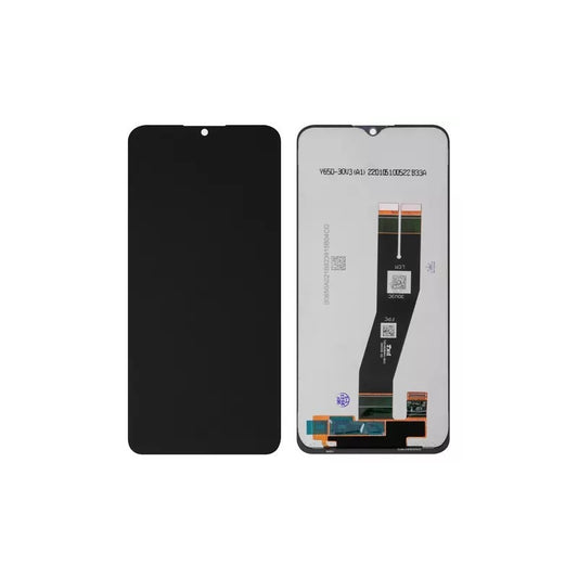 Replacement Lcd Screen Assembly for Samsung Galaxy A02S Black - Black Flex