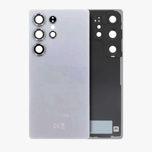 Replacement Back Glass For Samsung Galaxy S25 Ultra Silver