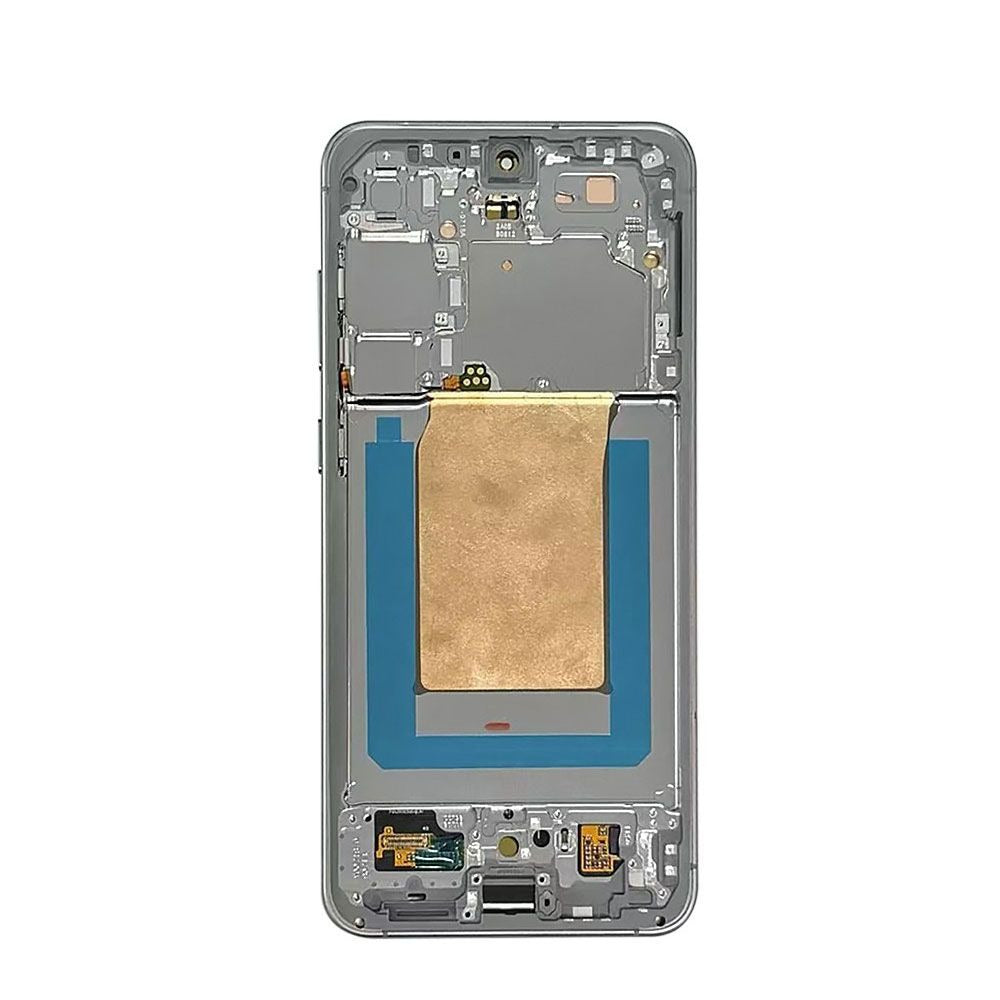 Replacement Lcd Screen Assembly With Frame Samsung Galaxy S25 FE Black OEM