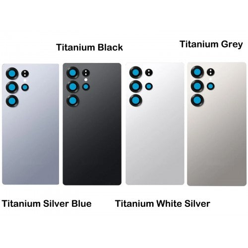 Replacement Back Glass For Samsung Galaxy S25 Ultra Titanium Blue