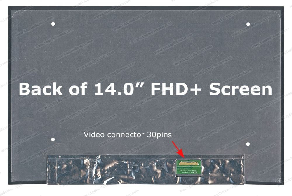 Replacement Slim 14.0inch 30pin No Screw FHD+ N140JCA-EEK (Fold Back Connection)