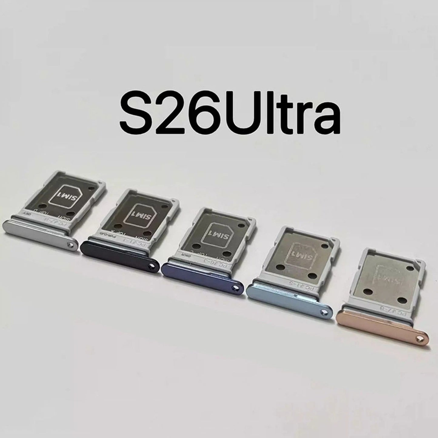 Replacement Sim Card Tray For Samsung Galaxy S26 Ultra 5G Black