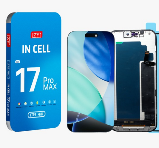 Replacement Lcd Screen For iPhone 17 Pro Max Black FHD ZY