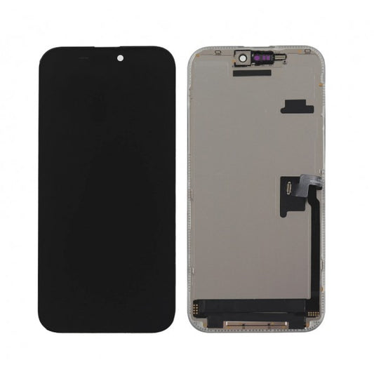 Replacement Lcd Screen For iPhone 16 Pro Max Black Soft Oled DD