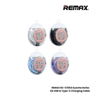 REMAX 66W All Compatible Liquid Silicone Fast Charging Cable RC-C155 C-A