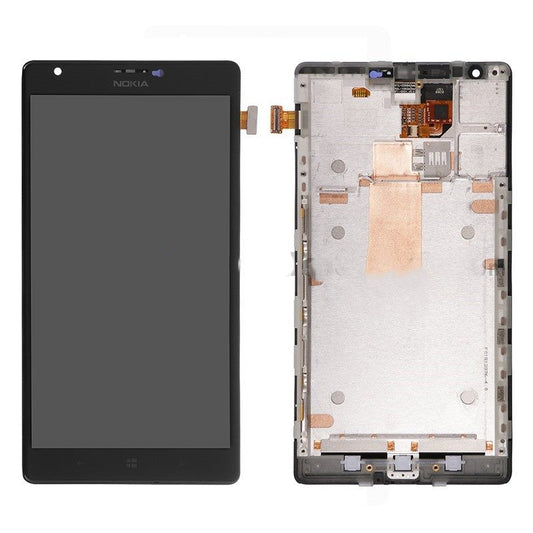 Replacement Digitizer LCD Screen With Frame for Nokia Lumia 820