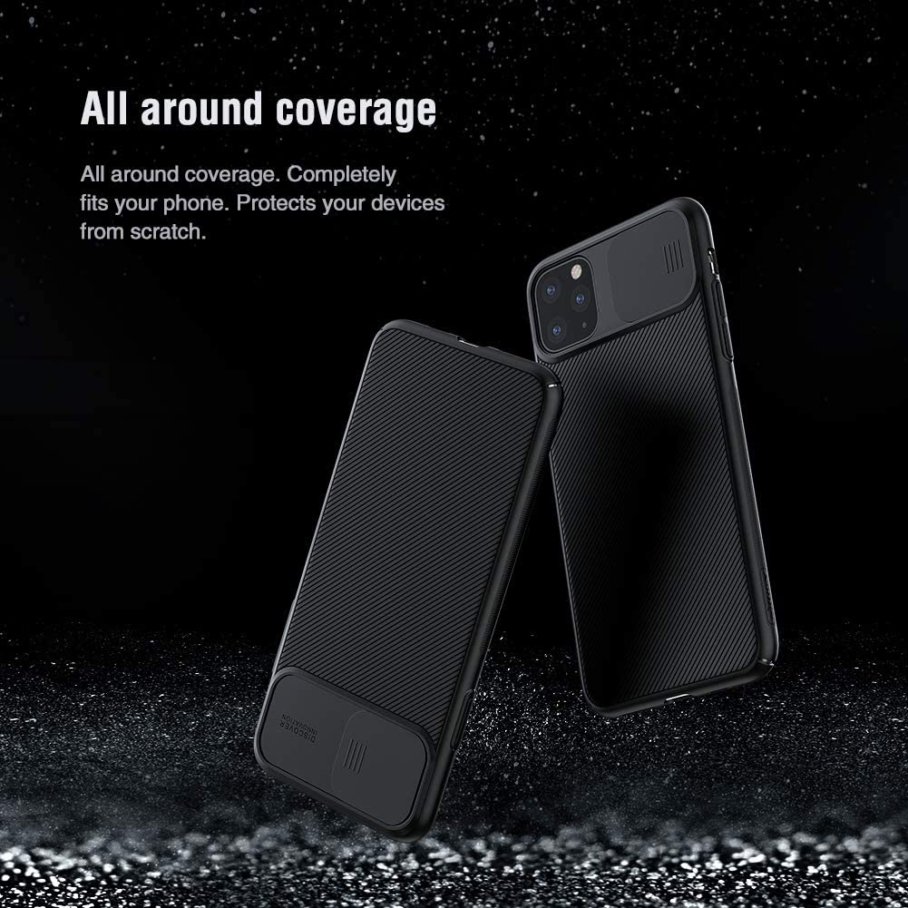 Nillkin Cam Shield Protective Case For iPhone 12 Pro Max 6.7" Black