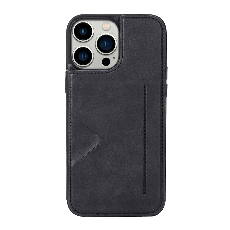 Hanman Back Card Case For iPhone 11 Black