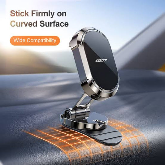 JR-ZS312 Foldable Magnetic Phone Car Holder-Dark grey