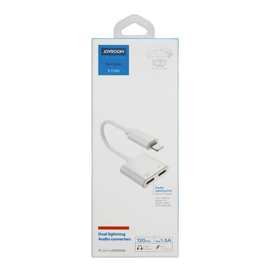 Joyroom S-Y104 3.5mm Splitter Audio Travel Tdapter For iPhone