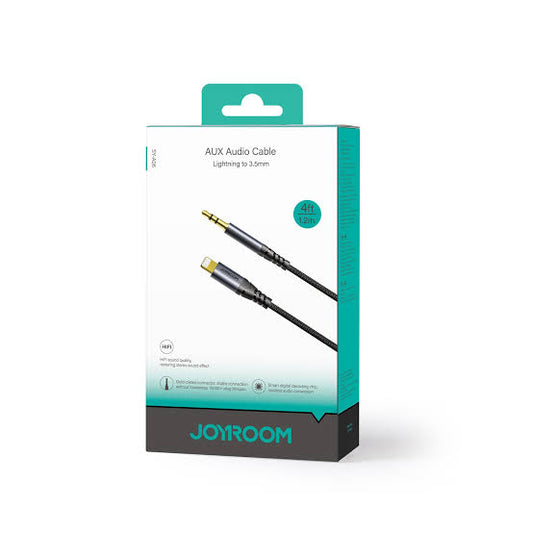 Joyroom SY-A06 AUX Audio Cable (Lightning to 3.5mm) 1.2m-Black