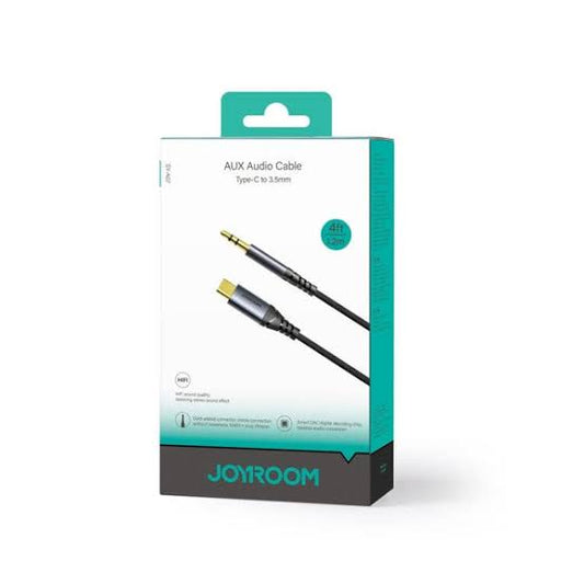 Joyroom SY-A07 AUX Audio Cable (Type-C to 3.5mm) 1.2m-Black