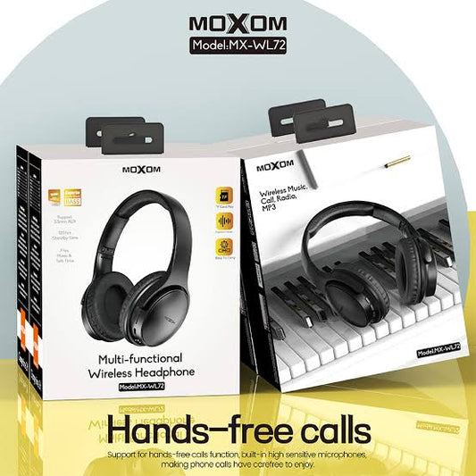 Moxom MX-WL72 Multi-functional Wireless Headphone