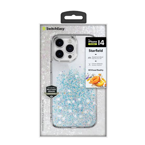 SwitchEasy StarField Glitter Case For iPhone 13 Pro 6.1' Purple