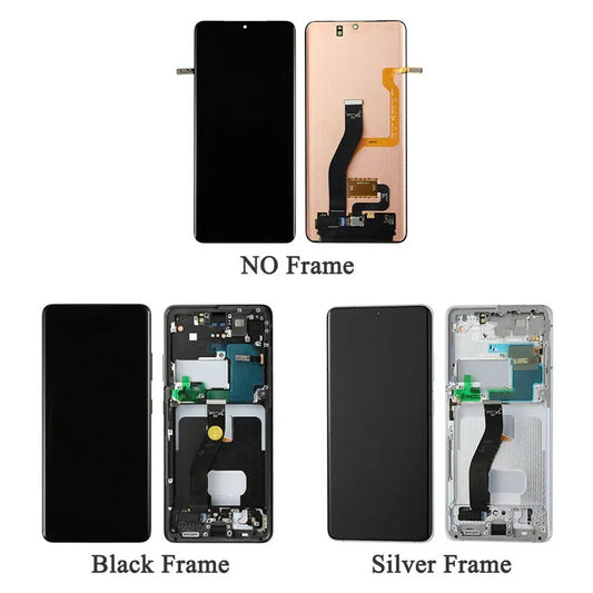 Replacement Lcd Screen Assembly Samsung Galaxy S21 Ultra Black (No Frame) OEM