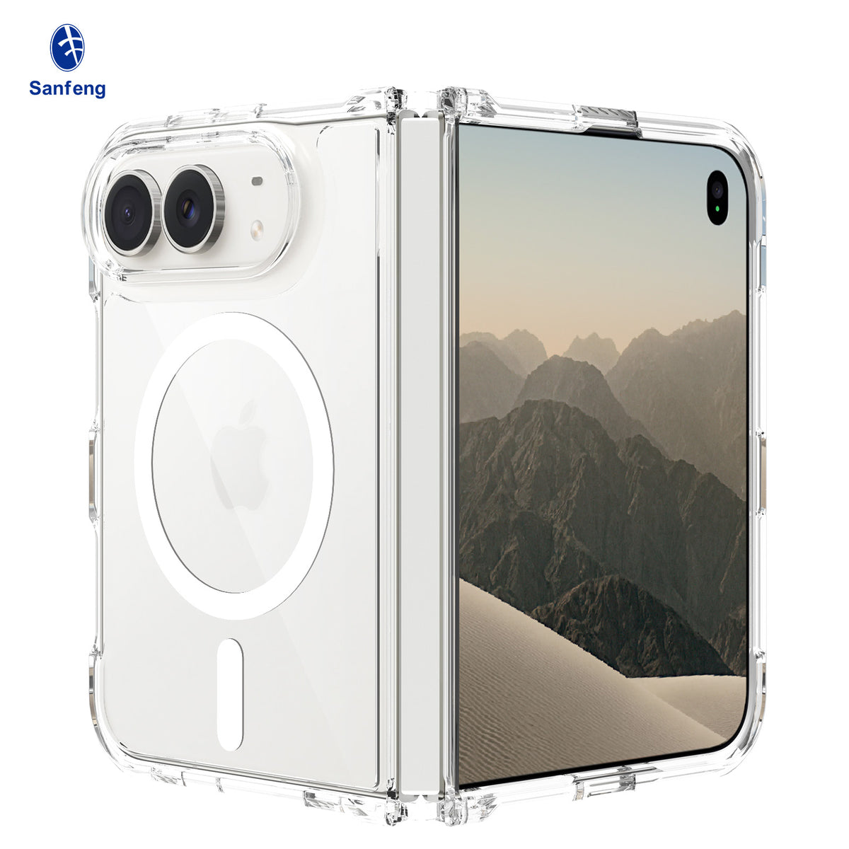 Mag Armor Magsafe Clear Case For iPhone Duo