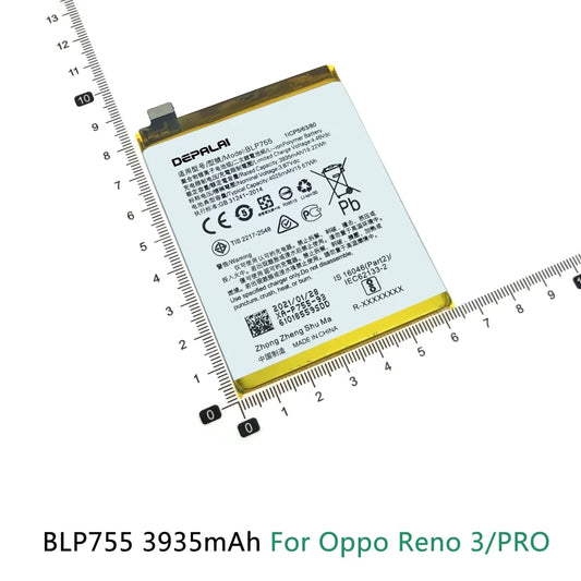 Replacement Battery For Oppo Reno 3 / Reno 3 Pro BLP755