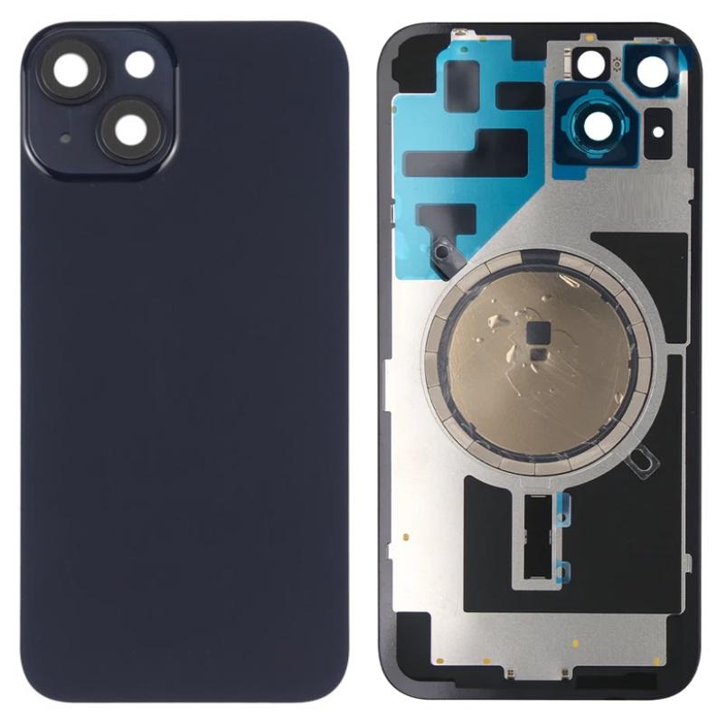 Replacement Back Glass With Bracket & Magnets Iphone 14 Plus Black