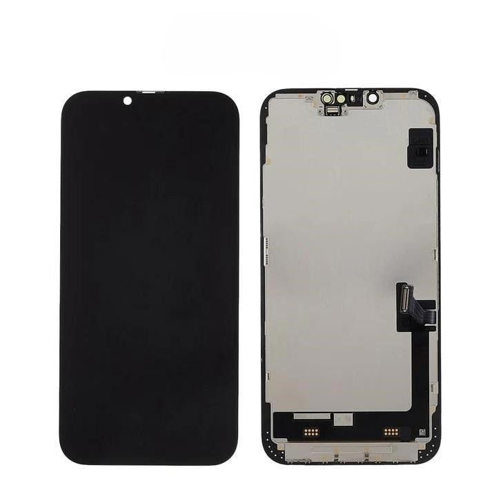 Replacement Lcd Screen For Iphone 14 Plus Black Soft Oled