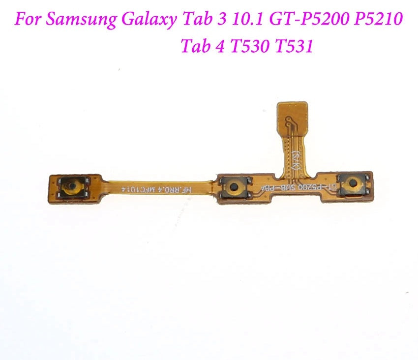 Replacement On Off / Power Volume Flex For Samsung Tab 4 10.1 T530