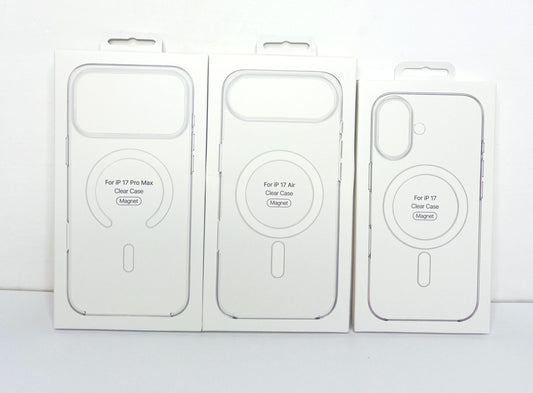 Clear Magsafe Case For iPhone 17