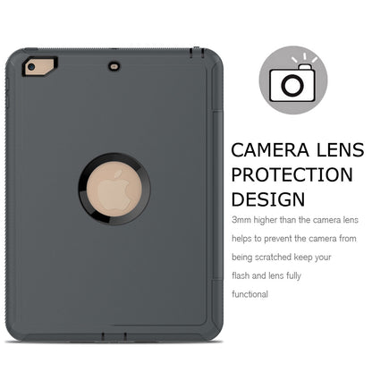 Shockproof Rugged Flip Case For iPad Air 1 / 5th / 6th / Pro 9.7 Black