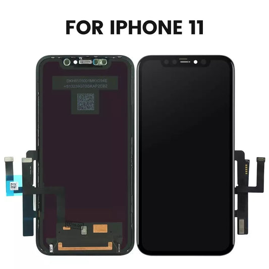 Replacement Lcd Screen For Iphone 11 6.1 inch Black Refurbished With Components