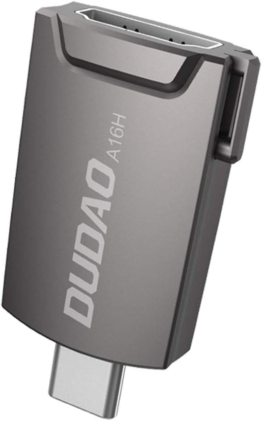 Dudao Adapter A16H USB-C to HDMI (grey)