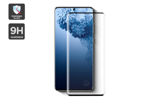 5D Full Cover 9H Curved Tempered Glass For Samsung Galaxy S10 Black