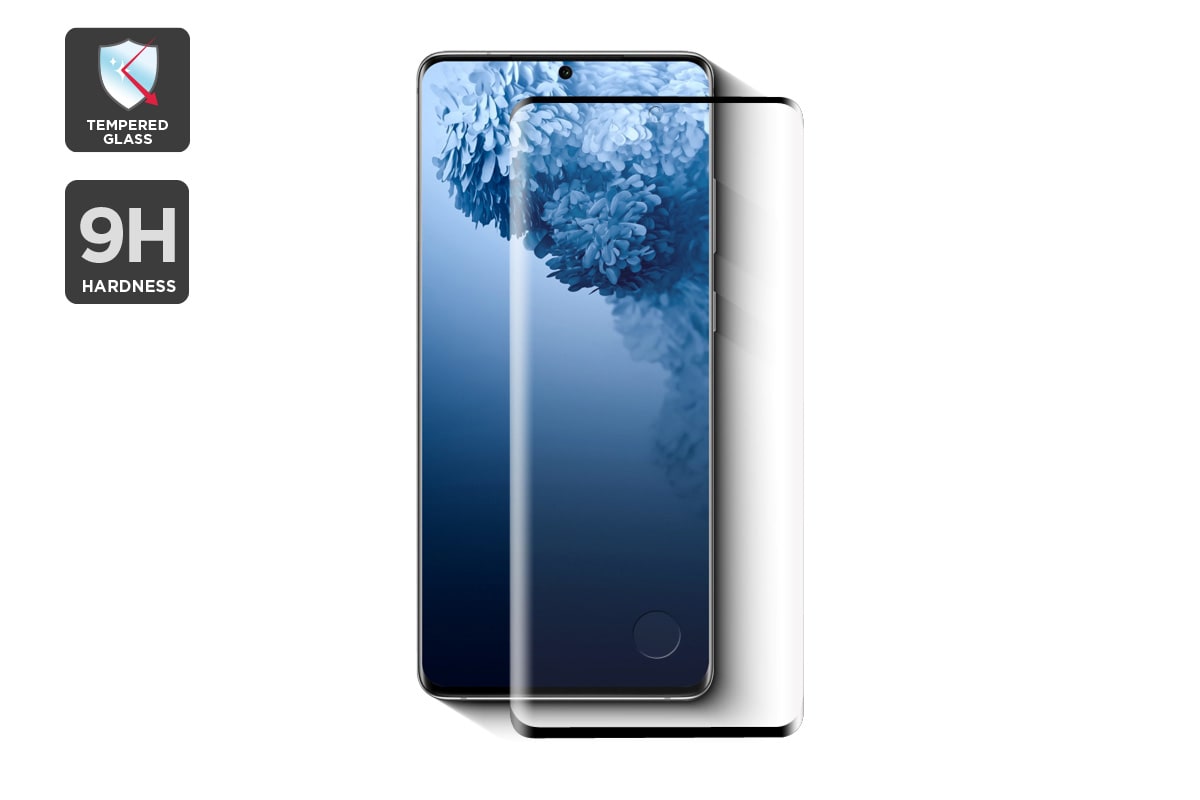 5D Full Cover 9H Curved Tempered Glass For Samsung Galaxy S9 Black