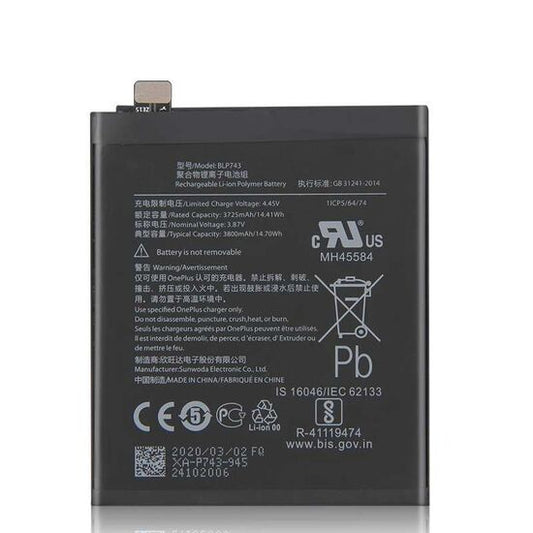 Replacement Battery For One Plus 7t