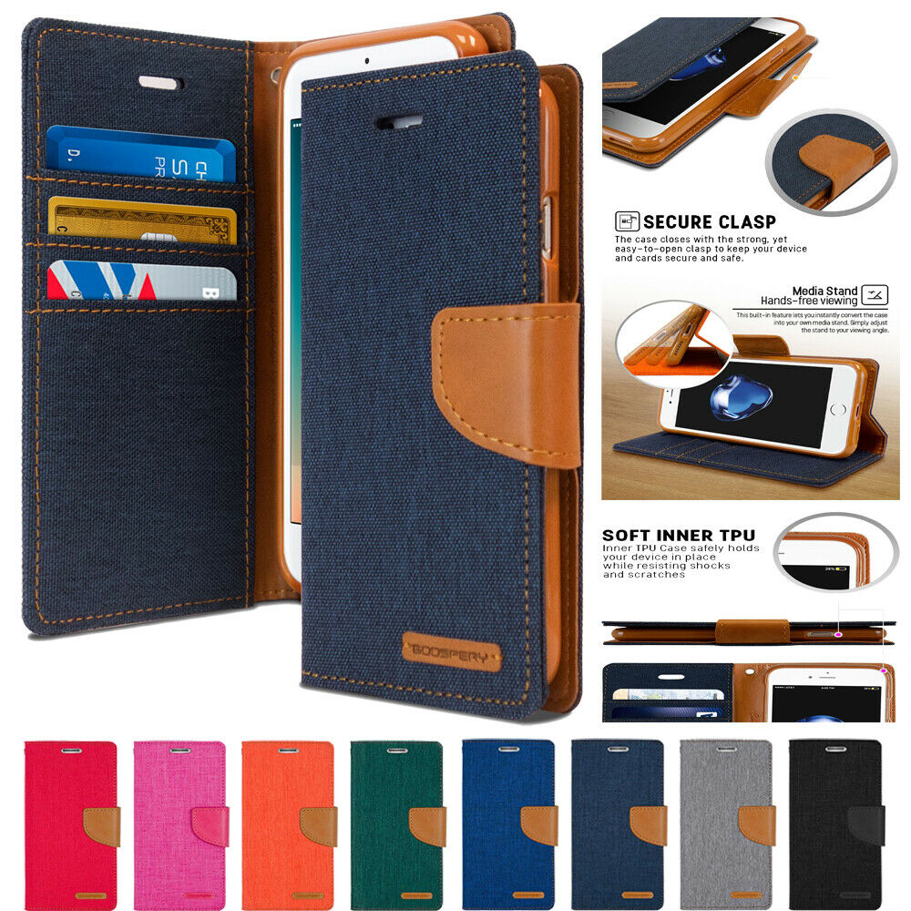Mercury Canvas Case For iPhone 14 Pro Red