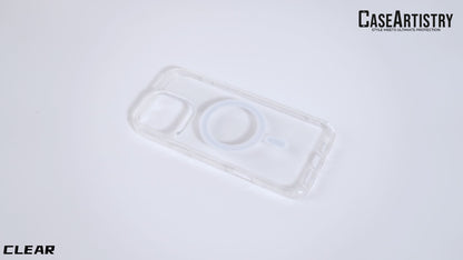 Case Artistry Mag Armor Clear Case For iPhone 15 Pro Max - Strong Magnet