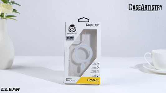 Case Artistry Mag Armor Clear Case For iPhone 16 - Strong Magnet