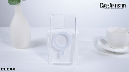 Case Artistry Mag Armor Clear Case For iPhone 15 Pro - Strong Magnet