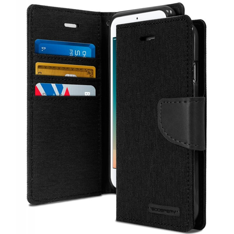 Mercury Canvas Case For Samsung Galaxy S10 Black