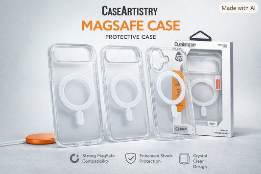 Case Artistry Mag Armor Clear Case For iPhone 11 6.1' - Strong Magnet