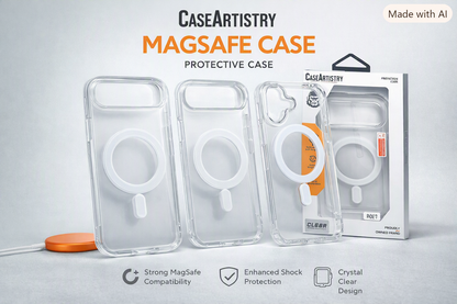 Case Artistry Mag Armor Clear Case For iPhone 16 Pro - Strong Magnet