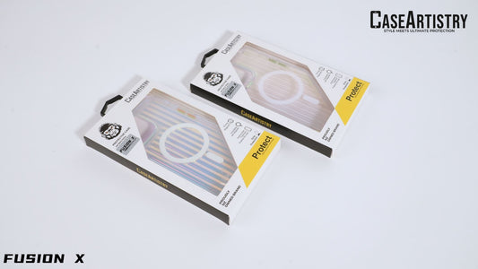 Case Artistry Corrugated Pattern Mag Armor Fusion X iPhone 16