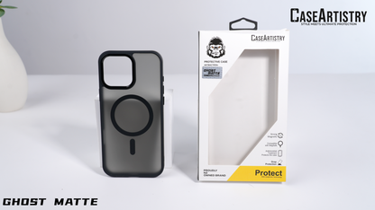 Case Artistry Mag Shield Ghost Matte Case Samsung Galaxy A57 5G Matte Black