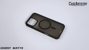 Case Artistry Mag Shield Ghost Matte Case For iPhone 12 Mini Matte Black