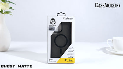 Case Artistry Mag Shield Ghost Matte Case For iPhone 15